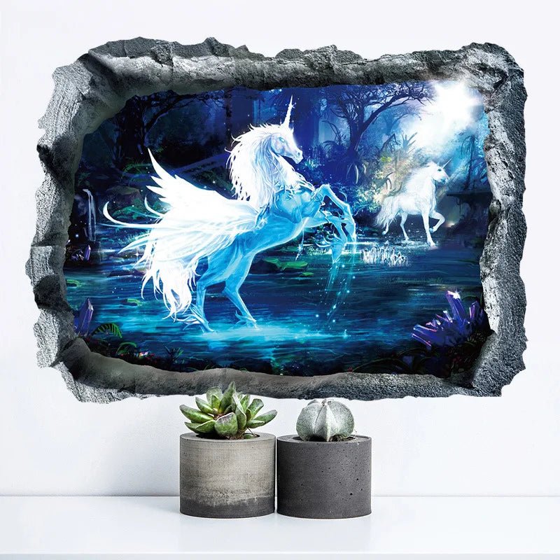 Décoration Murale - WallSticker™ - Licorne - Déco Pour Tous