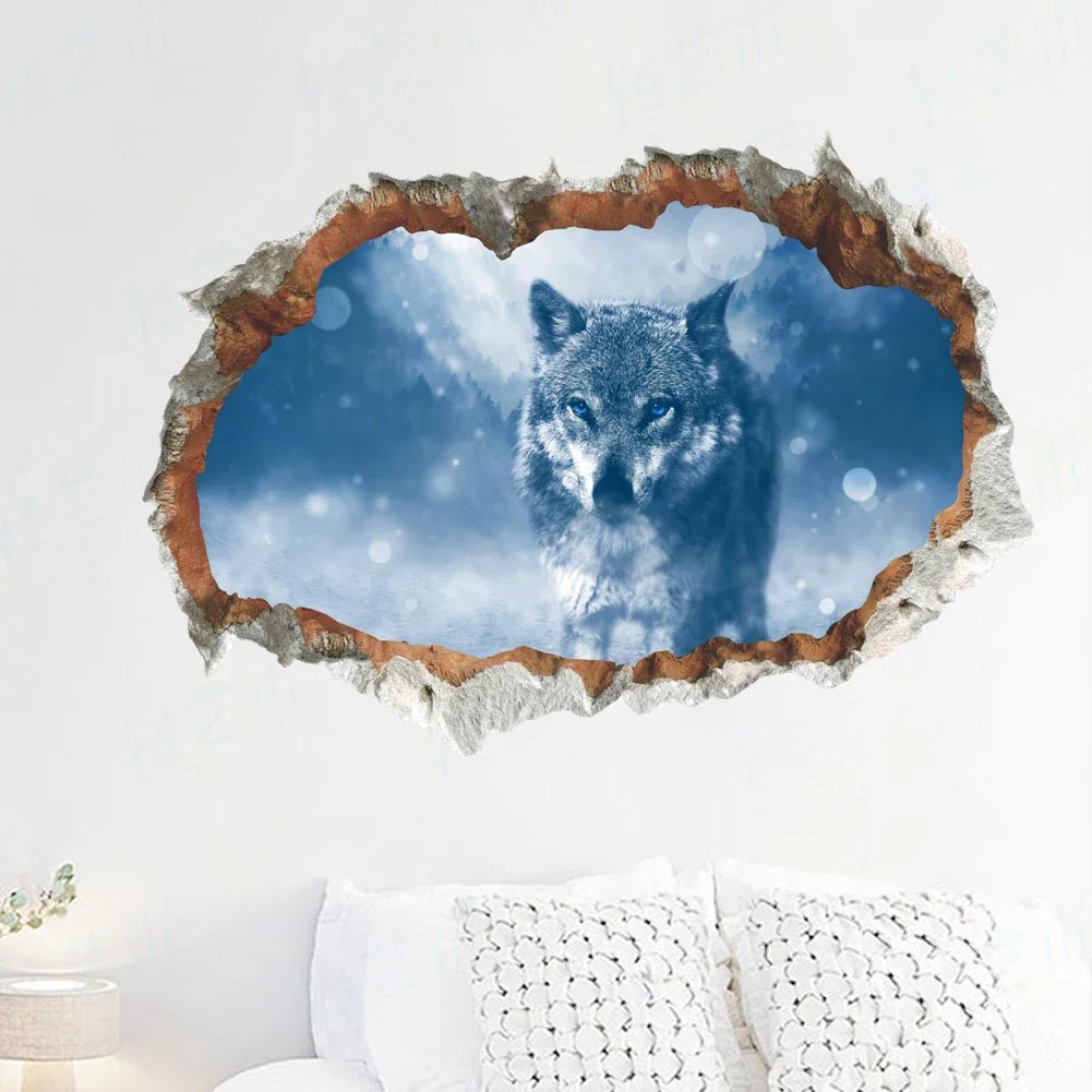 Décoration Murale - WallSticker™ - Loup - Déco Pour Tous
