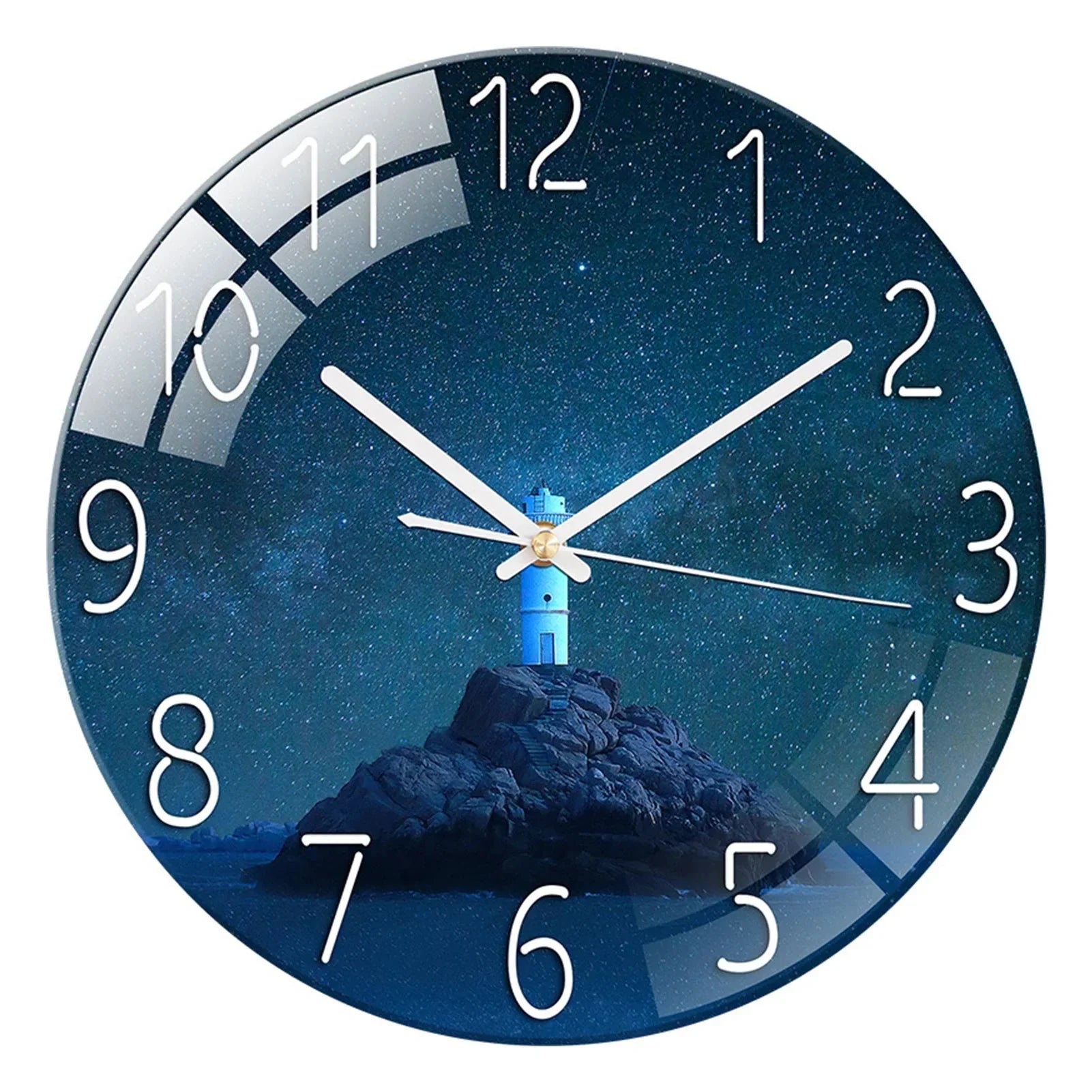 Horloge Murale Design - ModernClock™ - Phare - Déco Pour Tous